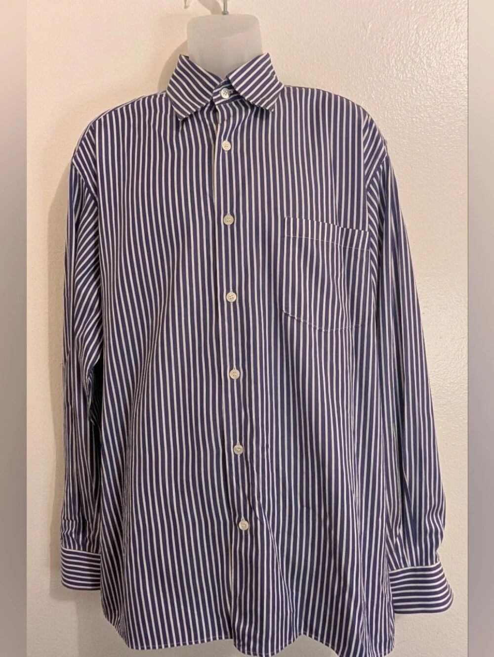 Ermenegildo Zegna Classic Preppy Academia Elegant Coastal Sartorial Shirt XL